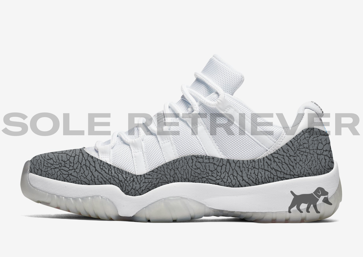 Air Jordan 11 Low Elephant Print AV2187-140 Release Date