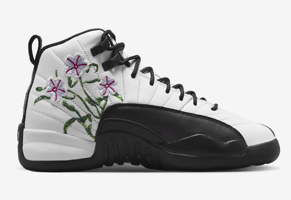 Air Jordan 12 GS Floral Air Garden DR6956-100 Release Date