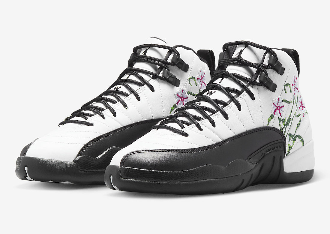 Air Jordan 12 GS Floral Air Garden DR6956-100 Release Date