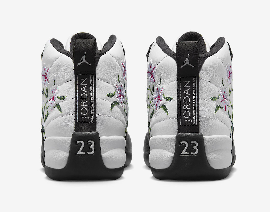 Air Jordan 12 GS Floral Air Garden DR6956-100 Release Date