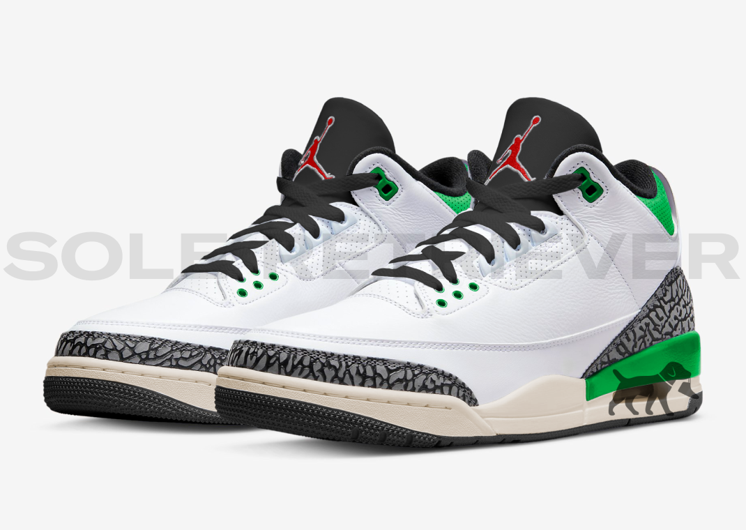 Air Jordan 3 Lucky Green WMNS CK9246-136 Release Date