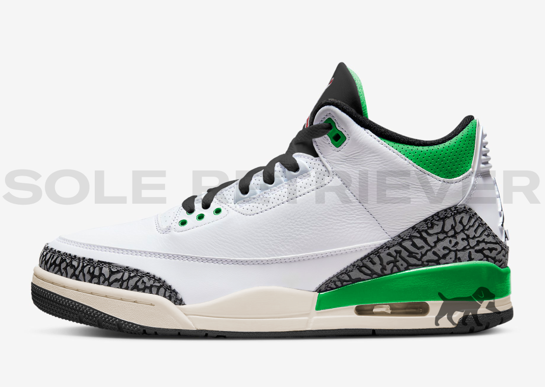 Air Jordan 3 Lucky Green WMNS CK9246-136 Release Date