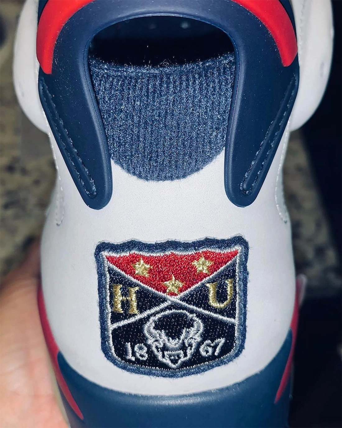 Air Jordan 6 Howard University PE Air Jordan 6 Howard University PE
