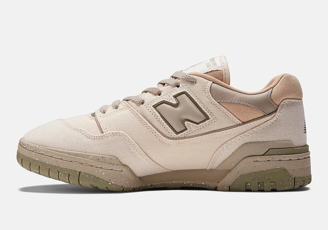 New Balance 550 Cream Canvas Olive BB550CRM Release Date