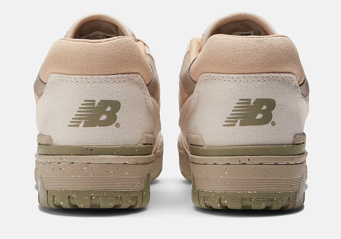 New Balance 550 Cream Canvas Olive BB550CRM Release Date