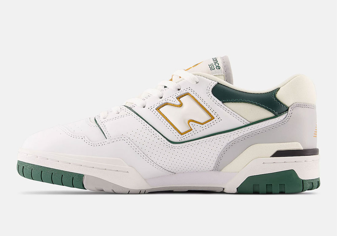 New Balance 550 White Nightwatch Green BB550PWC Release Date