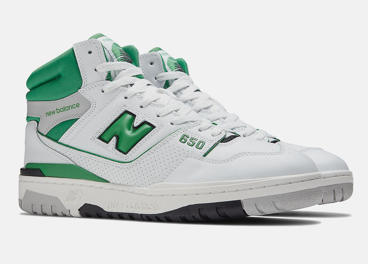 New Balance 650 White Green BB650RWG Release Date