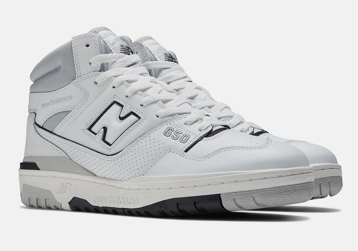 New Balance 650 White Grey BB650RWC Release Date