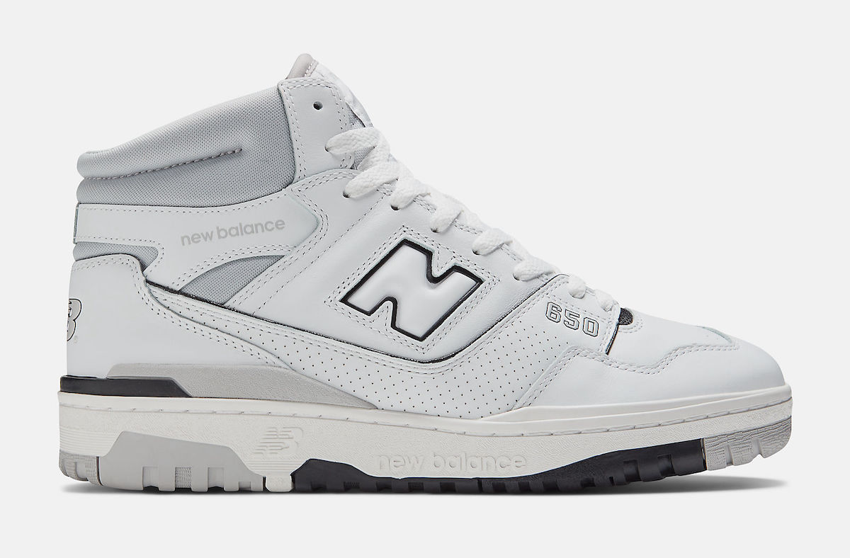 New Balance 650 White Grey BB650RWC Release Date