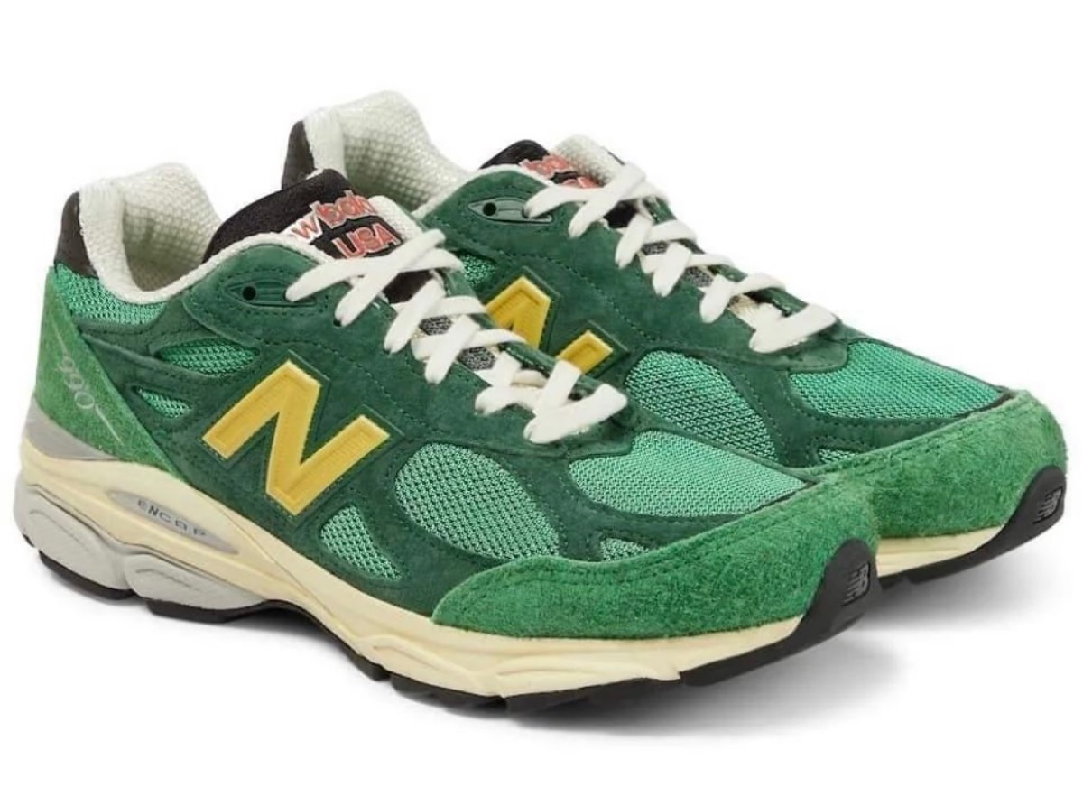 New Balance 990v3 Made in USA Green Yellow M990GG3 Release Date