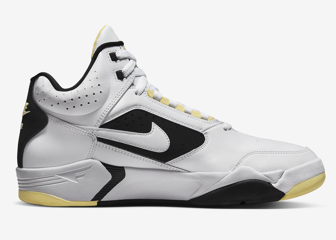 Nike Air Flight Lite Mid White Lemon Black DV0824-100 Release Date