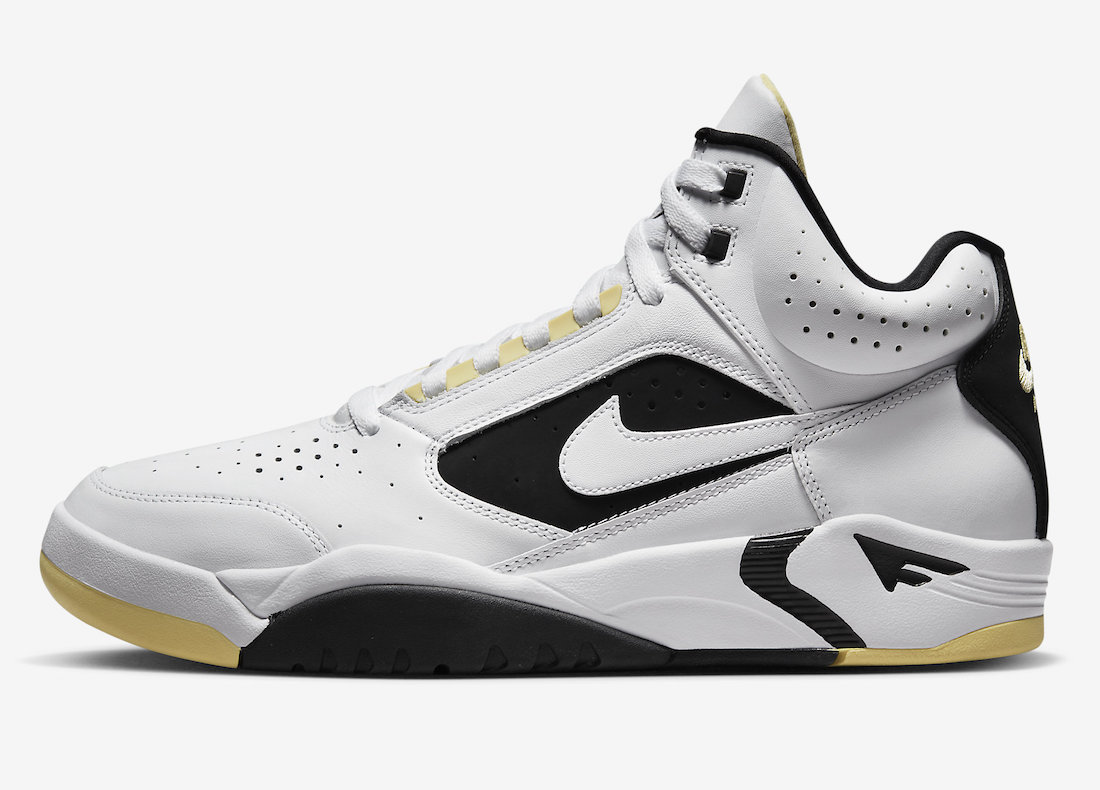 Nike Air Flight Lite Mid White Lemon Black DV0824-100 Release Date