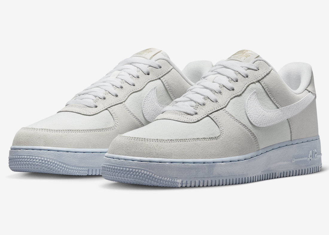 Nike Air Force 1 07 LV8 EMB Summit White DV0787-100 Release Date