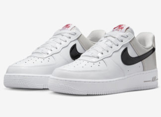 耐克Air Force 1 Low “Light Iron Ore “配备了专利皮革