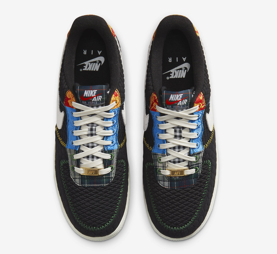 Nike Air Force 1 Low Multi Material DZ4855-001 Release Date