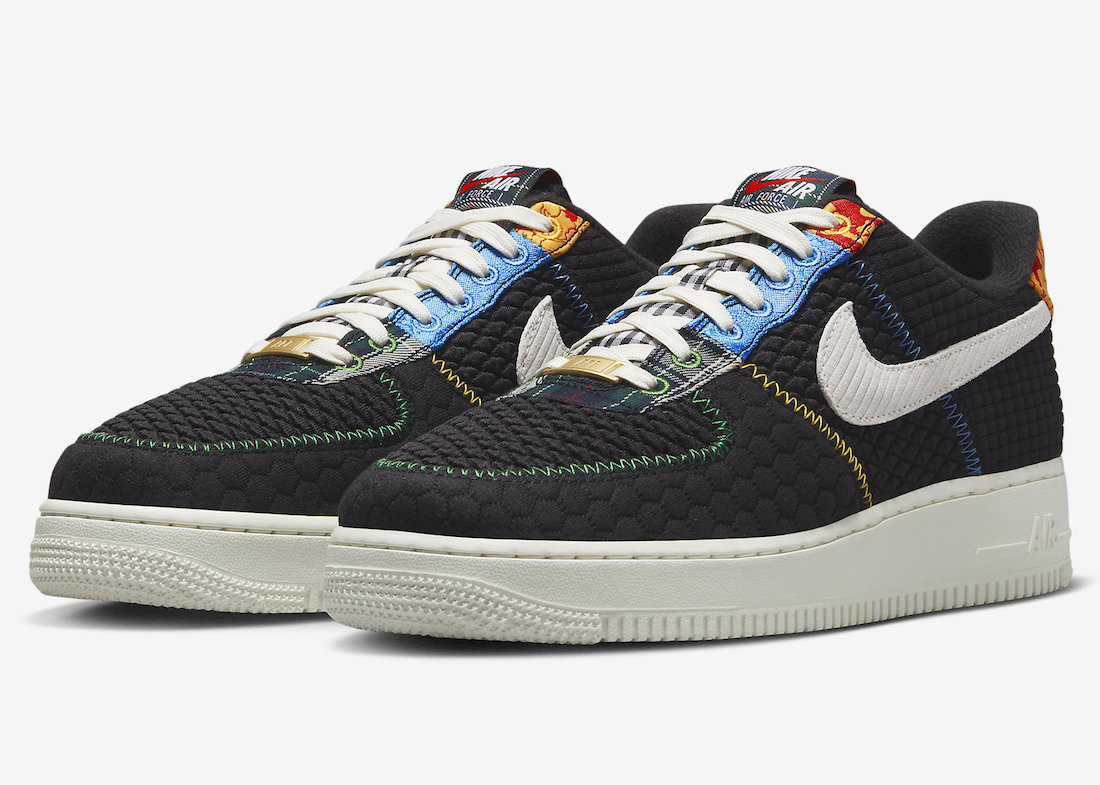 Nike Air Force 1 Low Multi Material DZ4855-001 Release Date