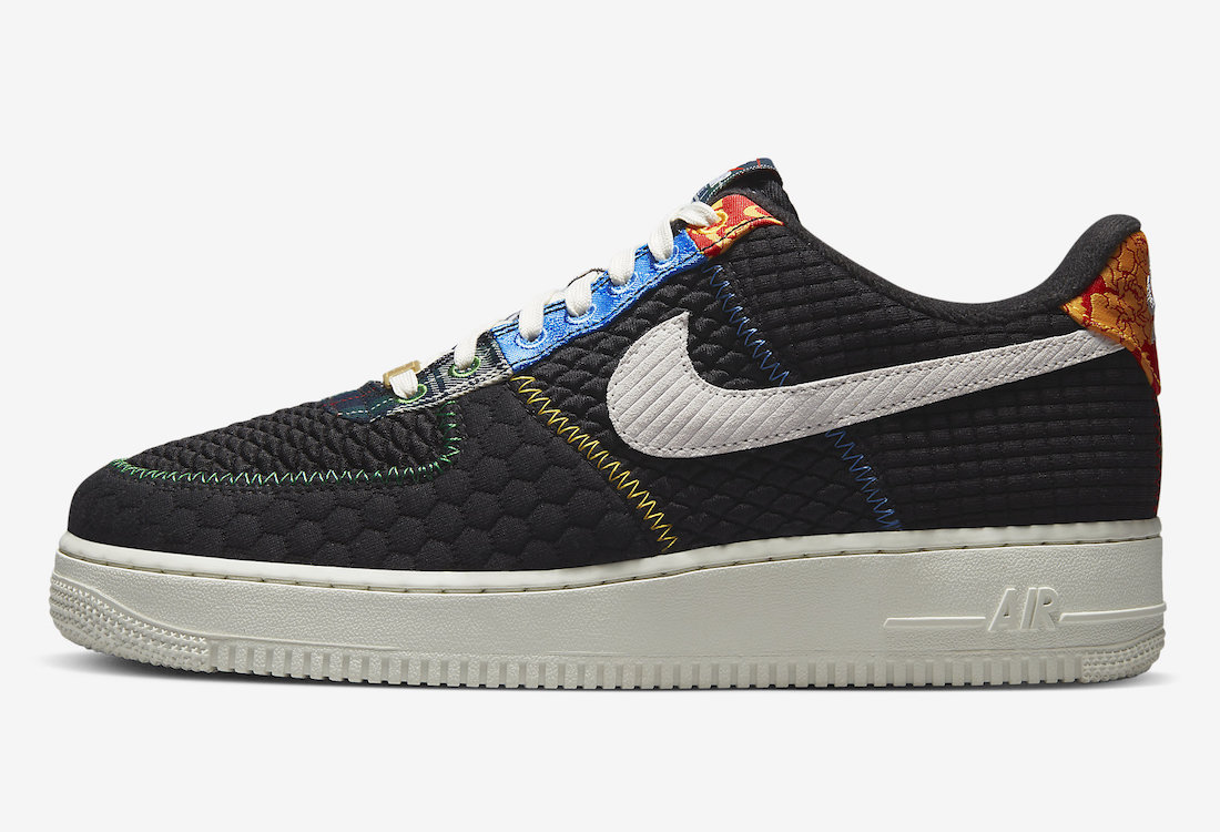 Nike Air Force 1 Low Multi Material DZ4855-001 Release Date