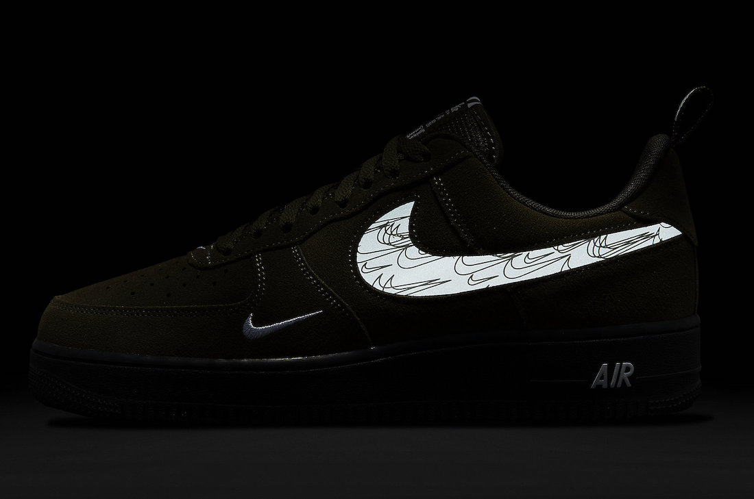 Nike Air Force 1 Low Olive Green Suede DZ45140-300 Release Date