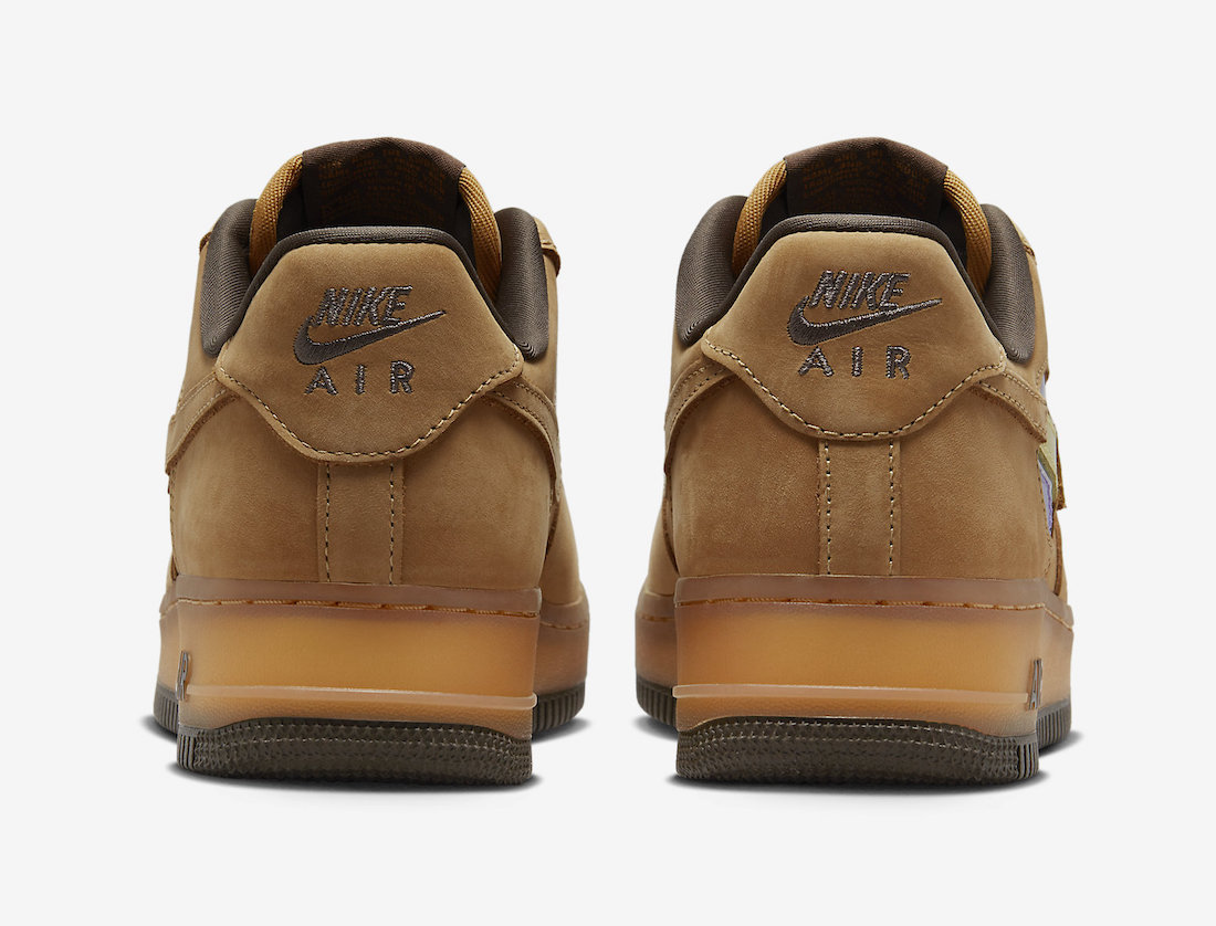 Nike Air Force 1 Low Wheat Mocha DQ7580-700 Release Date