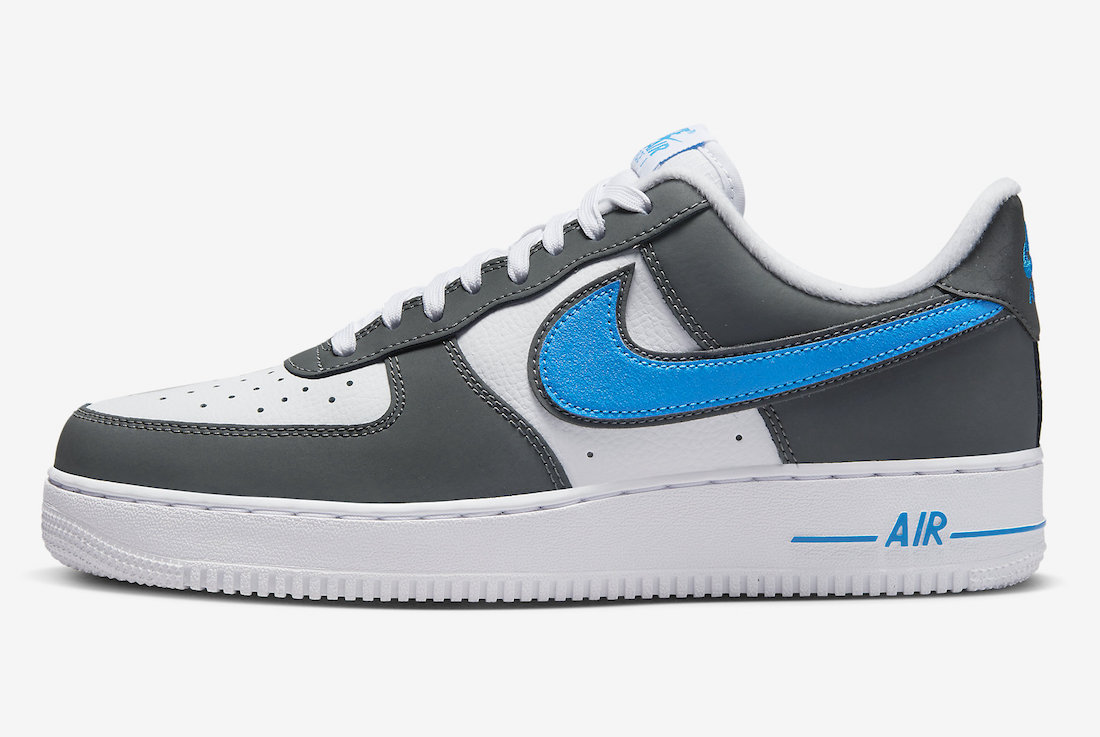 Nike Air Force 1 Low White Grey Blue FB3360-100 Release Date