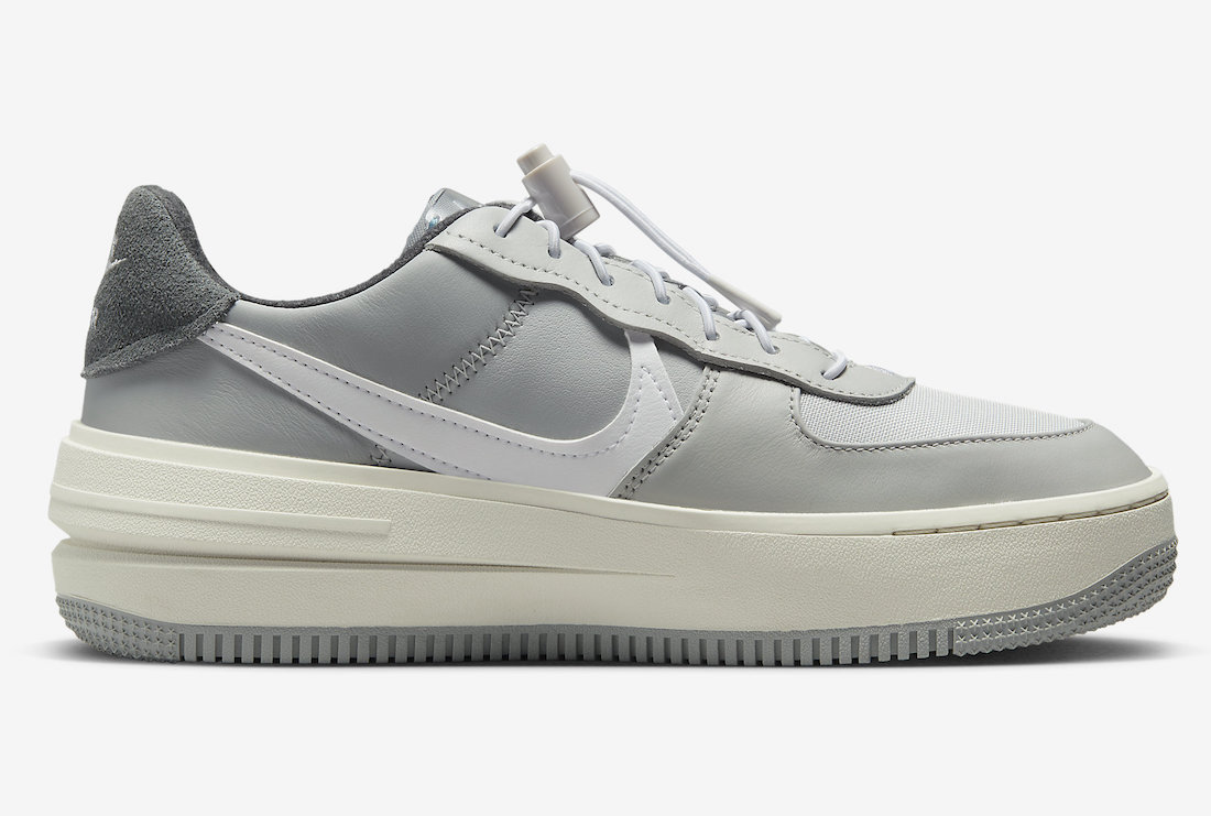 Nike Air Force 1 PLT.AF.ORM Grey White DZ4985-097 Release Date