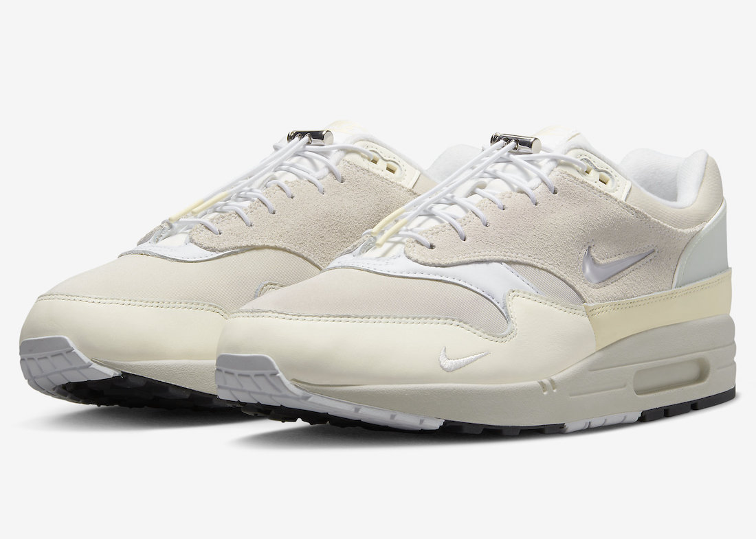 Nike Air Max 1 No Bubble Summit White Sail Coconut Milk Light Bone DZ5317-121 Release Date