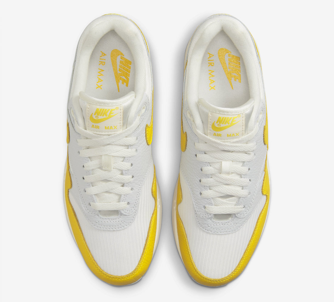 Nike Air Max 1 White Yellow DX2954-001 Release Date