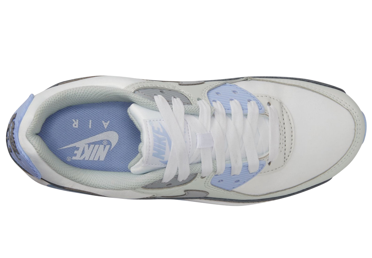 Nike Air Max 90 White Grey Blue FB8570-100 Release Date