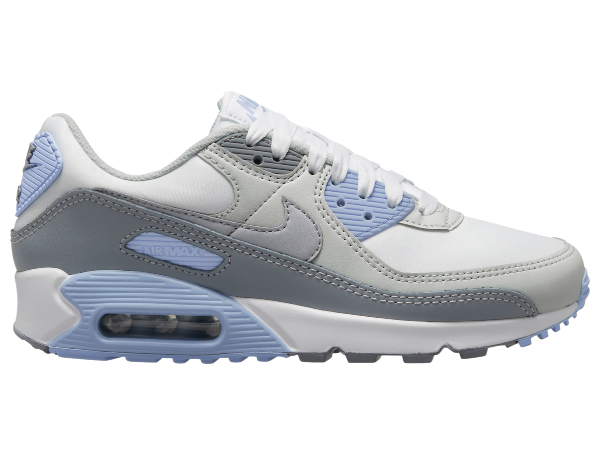 Nike Air Max 90 White Grey Blue FB8570-100 Release Date