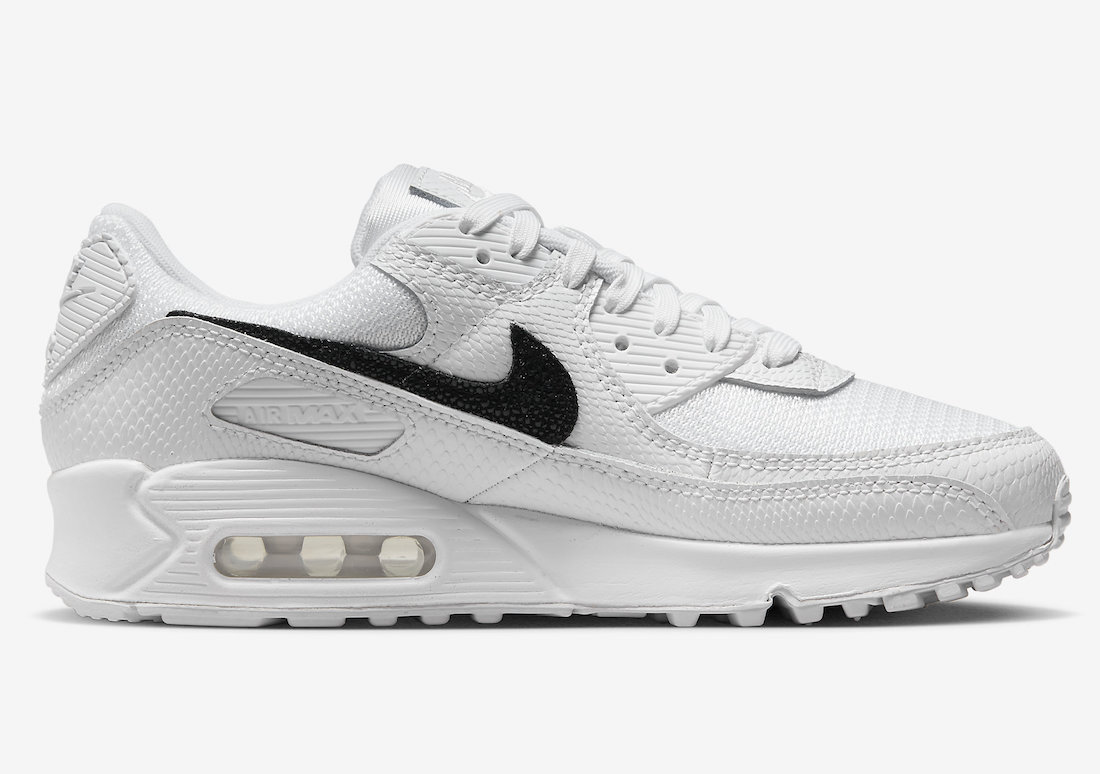 Nike Air Max 90 White Snakeskin Stingray DZ5212-100 Release Date