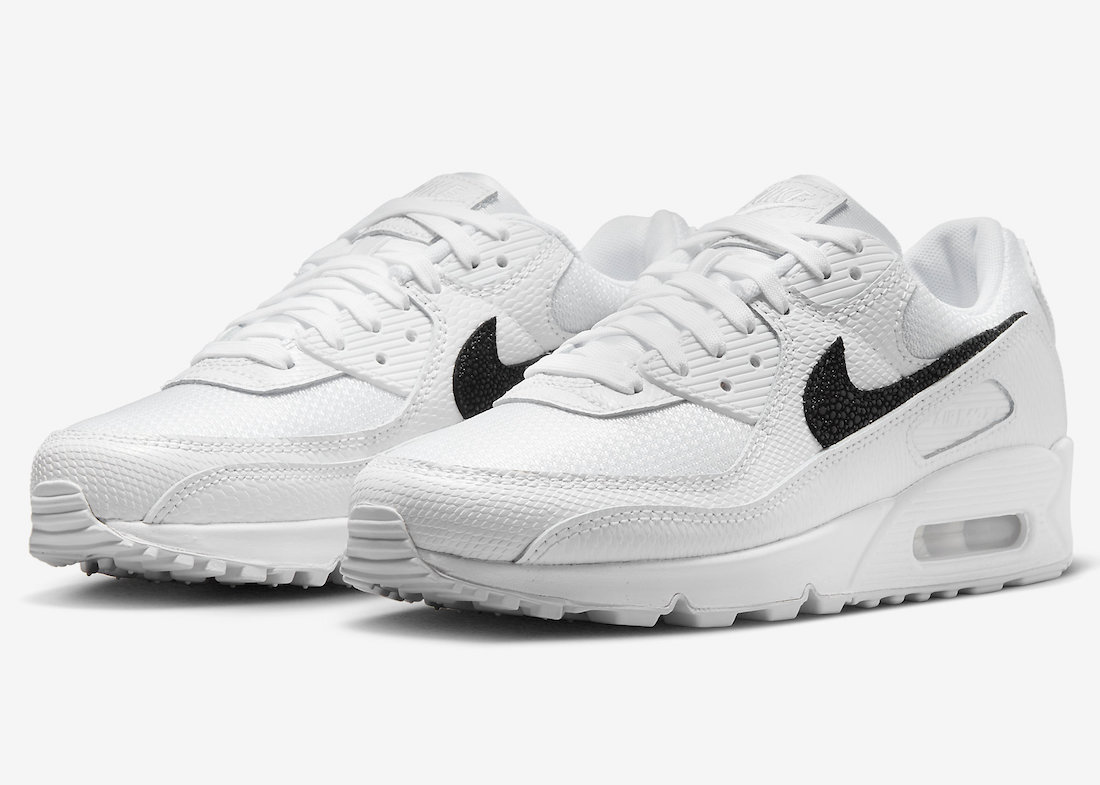 Nike Air Max 90 White Snakeskin Stingray DZ5212-100 Release Date