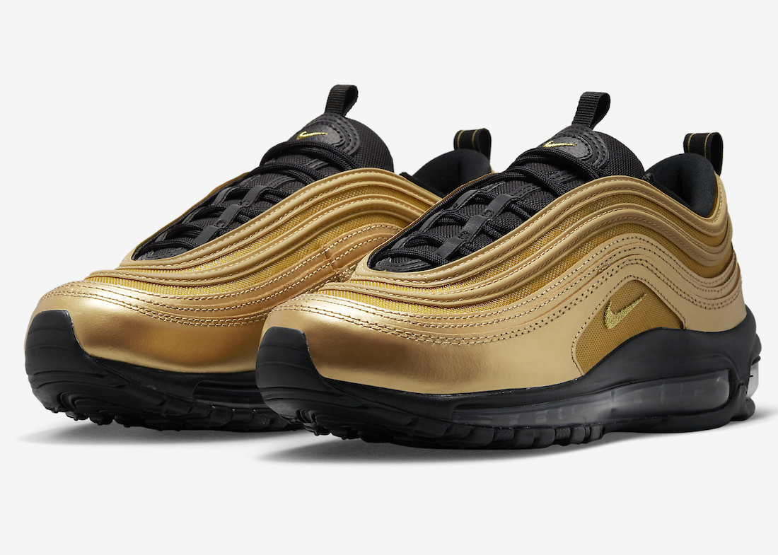 Nike Air Max 97 Metallic Gold Black DX0137-700 Release Date