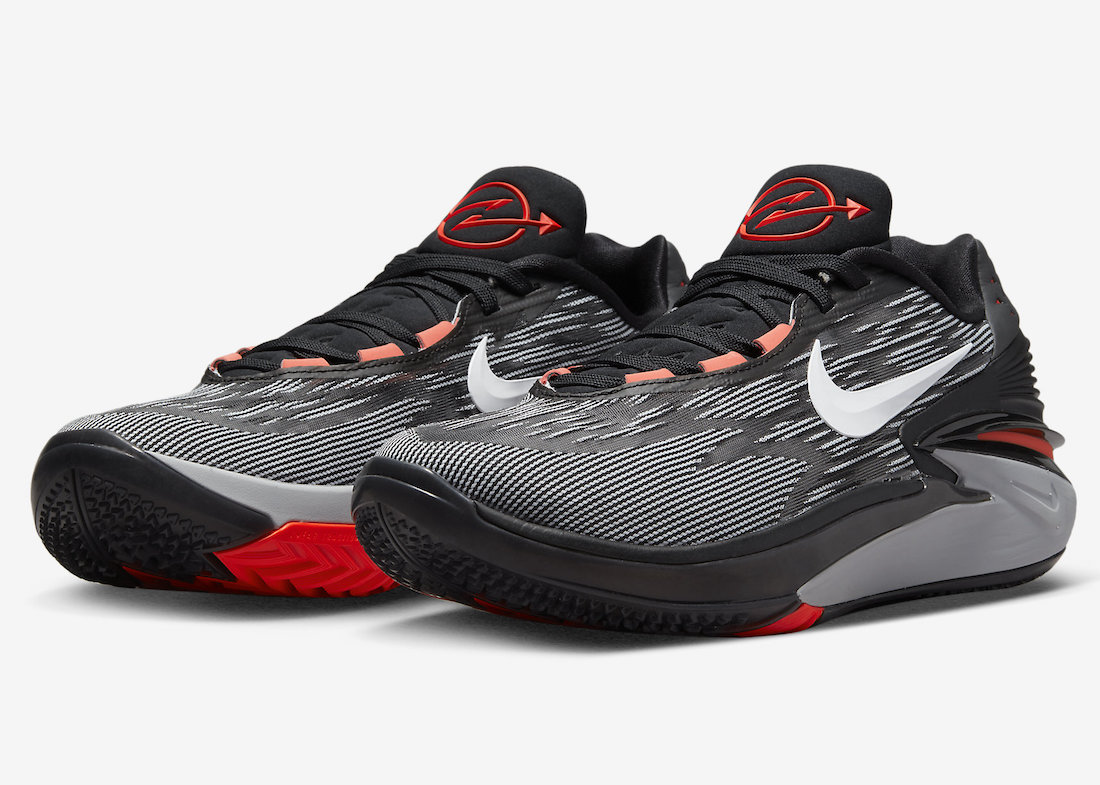 Nike Air Zoom GT Cut 2 Black White Anthracite Bright Crimson DJ6015-001 Release Date