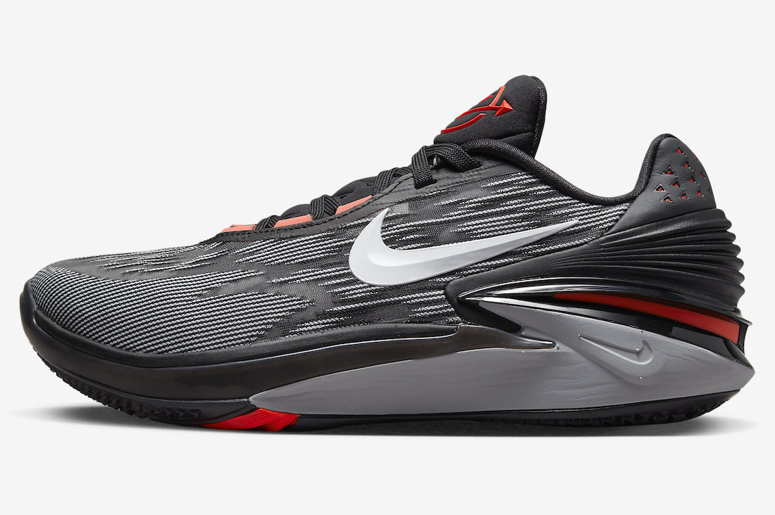 Nike Air Zoom GT Cut 2 Black White Anthracite Bright Crimson DJ6015-001 Release Date