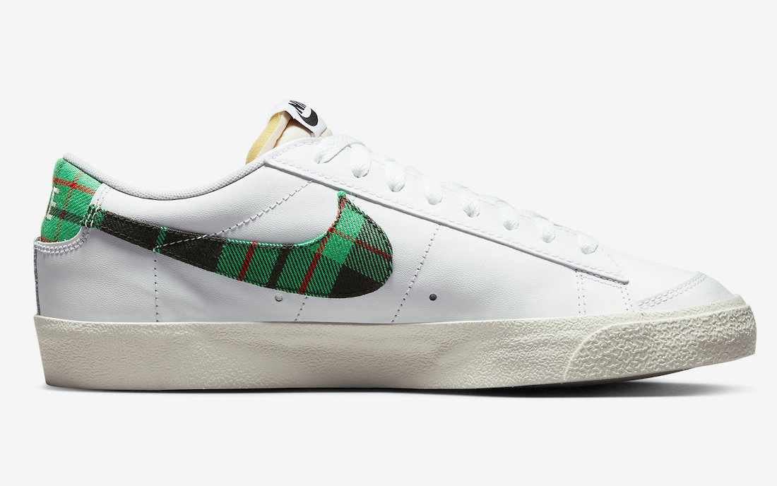 Nike Blazer Low Plaid Tartan DV0801-100 Release Date