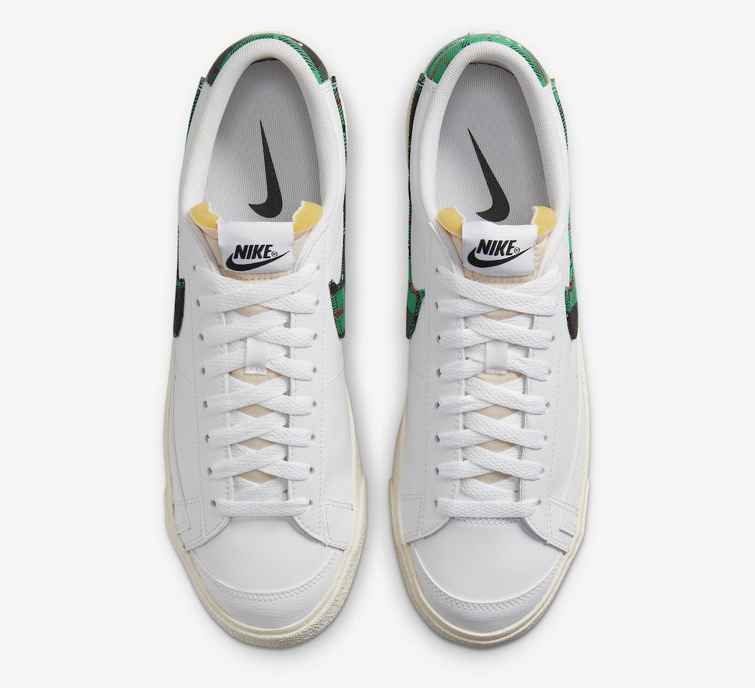 Nike Blazer Low Plaid Tartan DV0801-100 Release Date