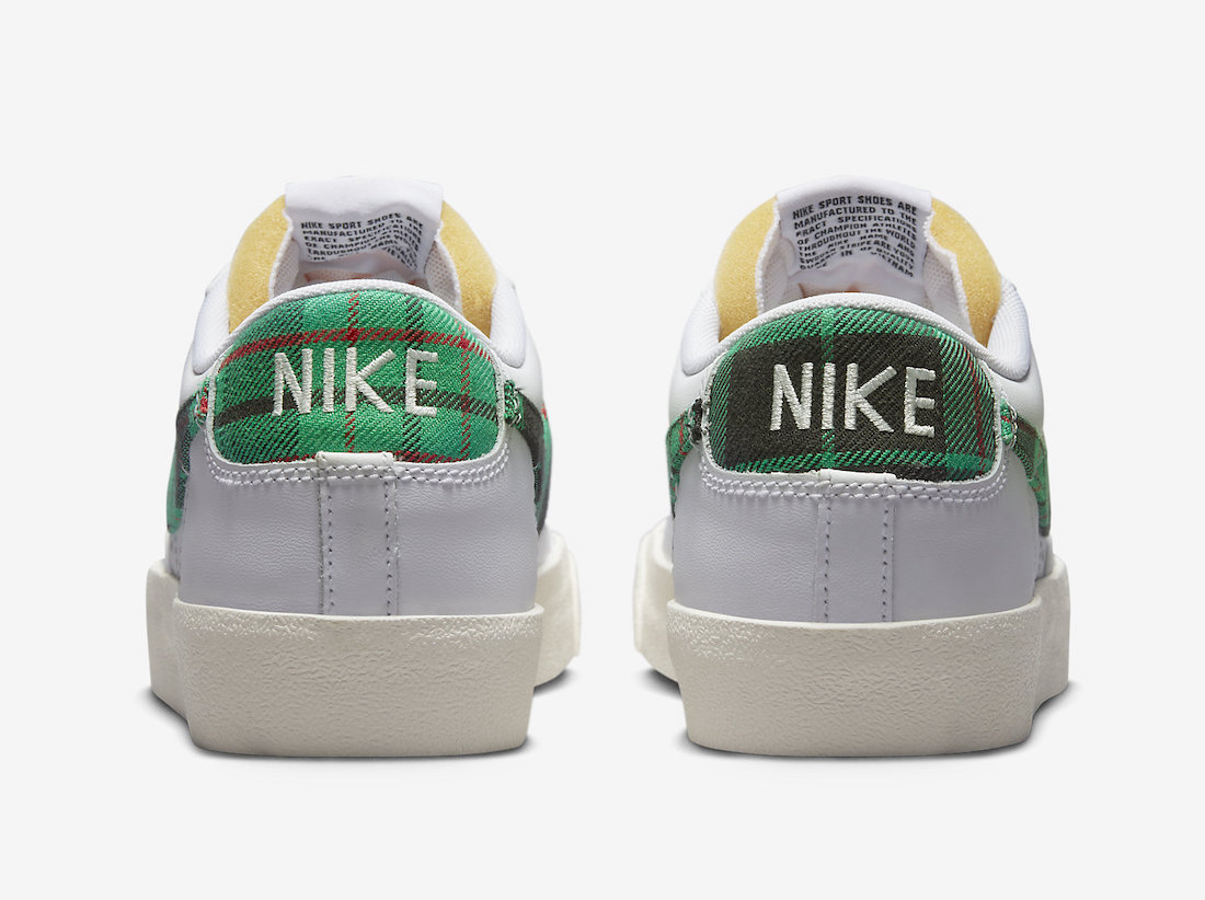 Nike Blazer Low Plaid Tartan DV0801-100 Release Date