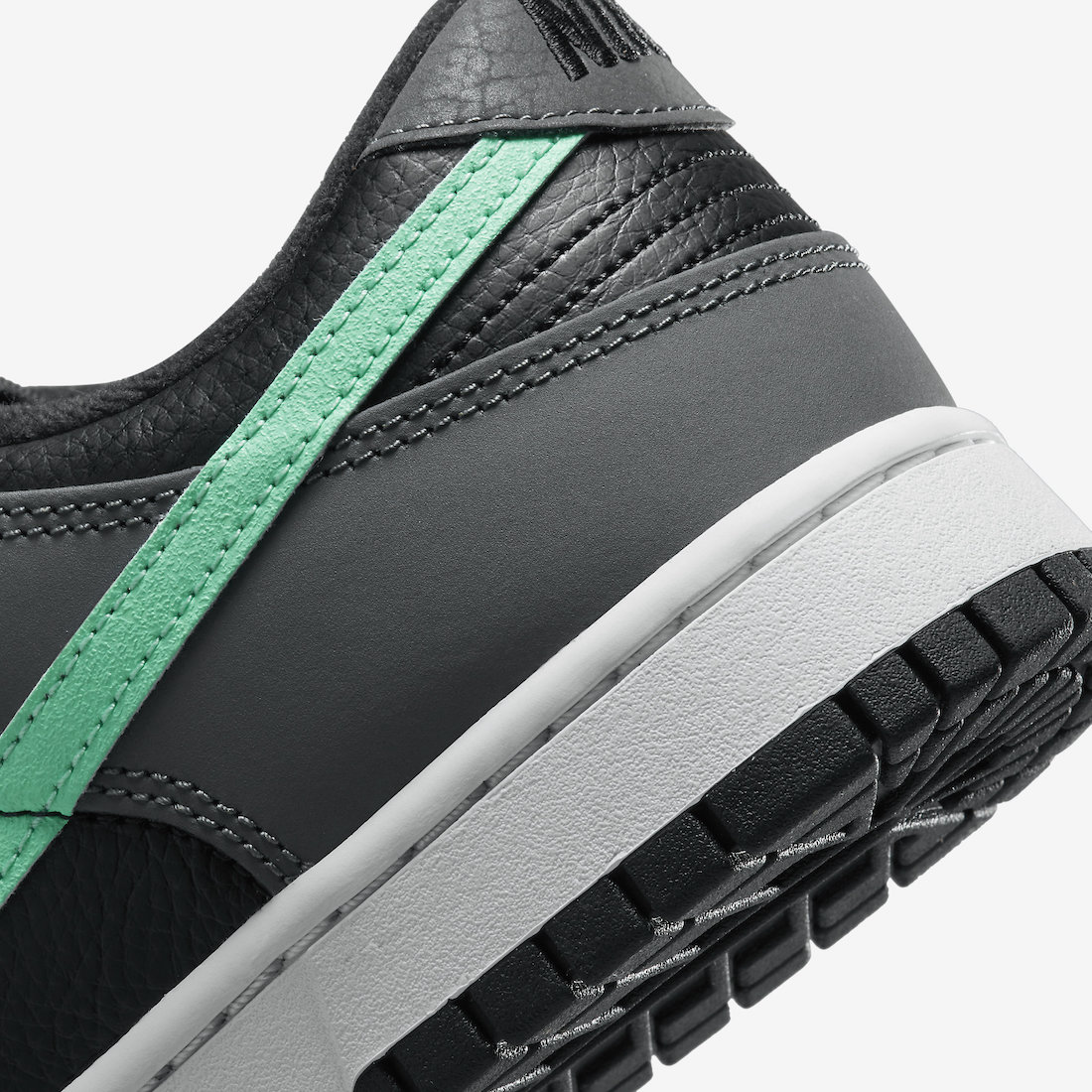 Nike Dunk Low Black Grey Green Glow Release Date