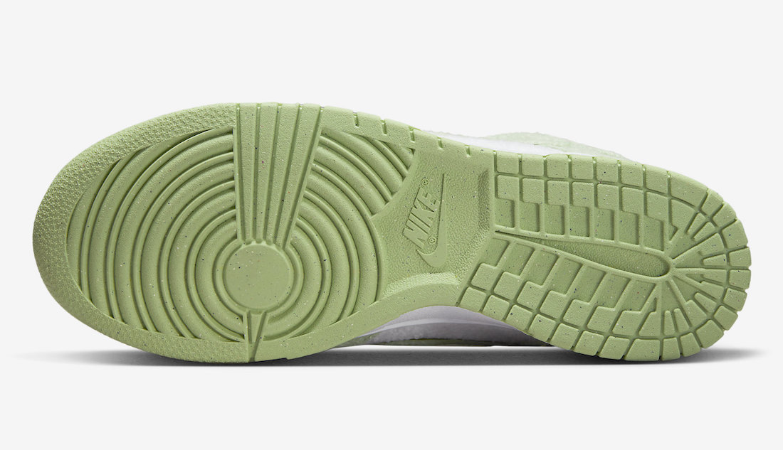 Nike Dunk Low Fleece Green DQ7579-300 Release Date