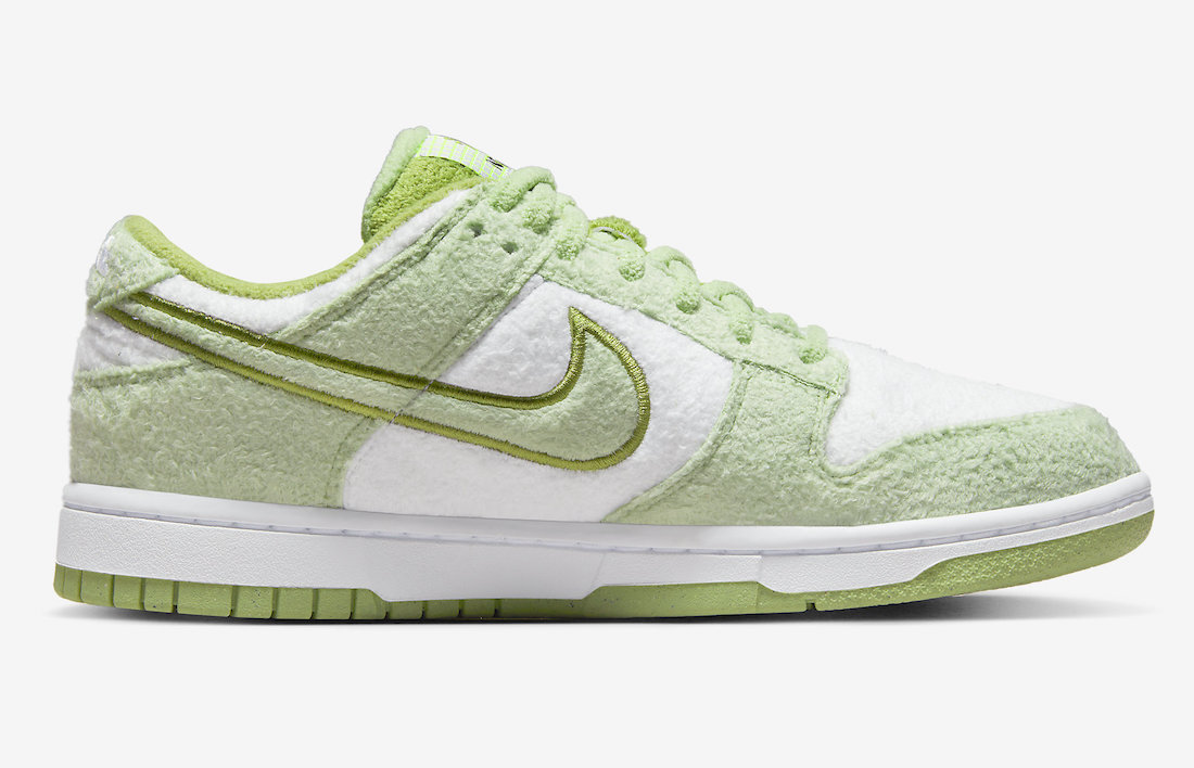 Nike Dunk Low Fleece Green DQ7579-300 Release Date