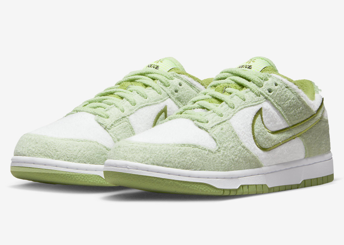 Nike Dunk Low Fleece Green DQ7579-300 Release Date