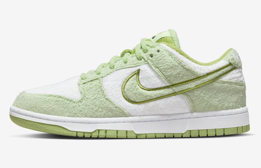 Nike Dunk Low Fleece Green DQ7579-300 Release Date