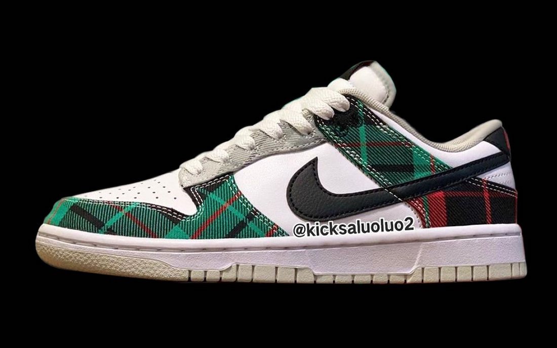 Nike Dunk Low Tartan Plaid DV0827-100 Release Date