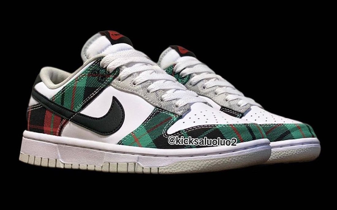 Nike Dunk Low Tartan Plaid DV0827-100 Release Date