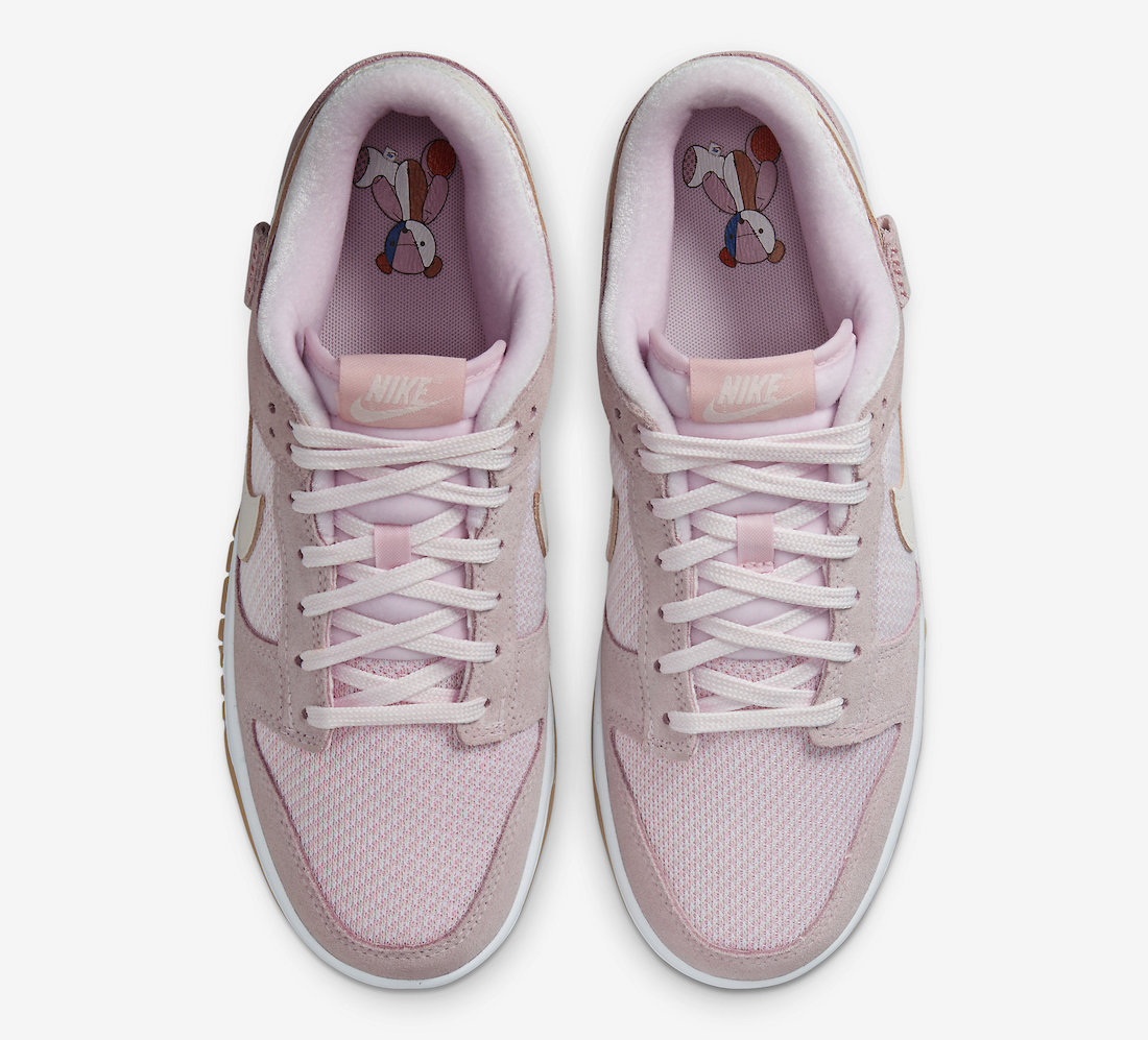 Nike Dunk Low Teddy Bear Light Soft Pink DZ5318-640 Release Date