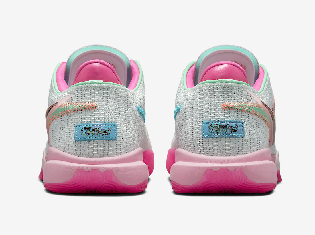 Nike LeBron 20 Barely Green Medium Soft Pink DJ5423-300 Release Date
