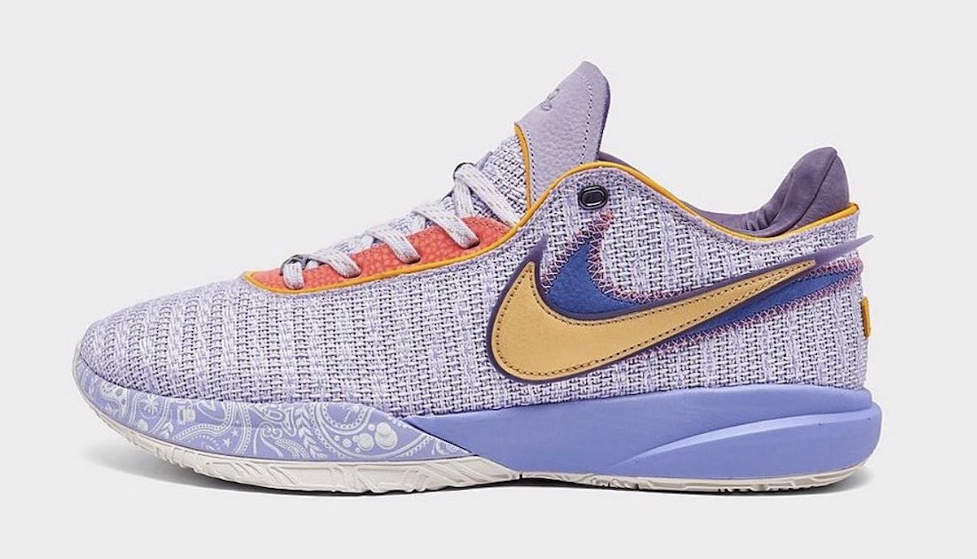 Nike LeBron 20 Violet Frost DJ5423-500 Release Date
