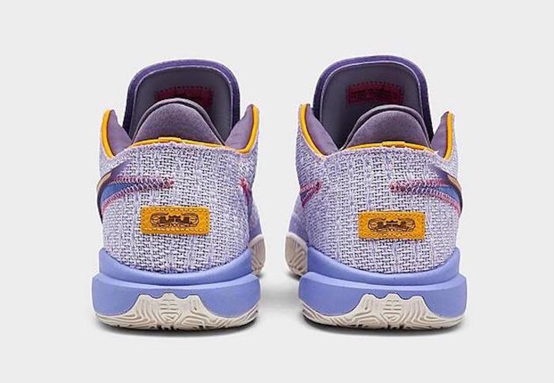 Nike LeBron 20 Violet Frost DJ5423-500 Release Date