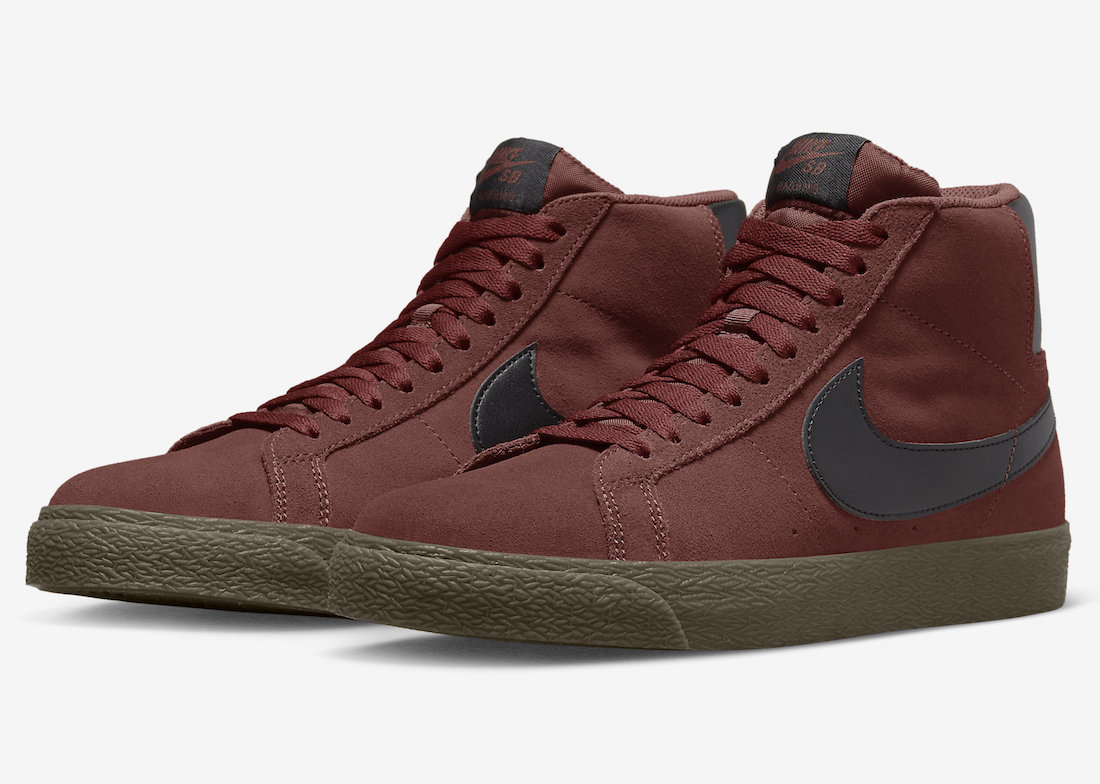 Nike SB Blazer Mid Oxen Brown 864349-204 Release Date