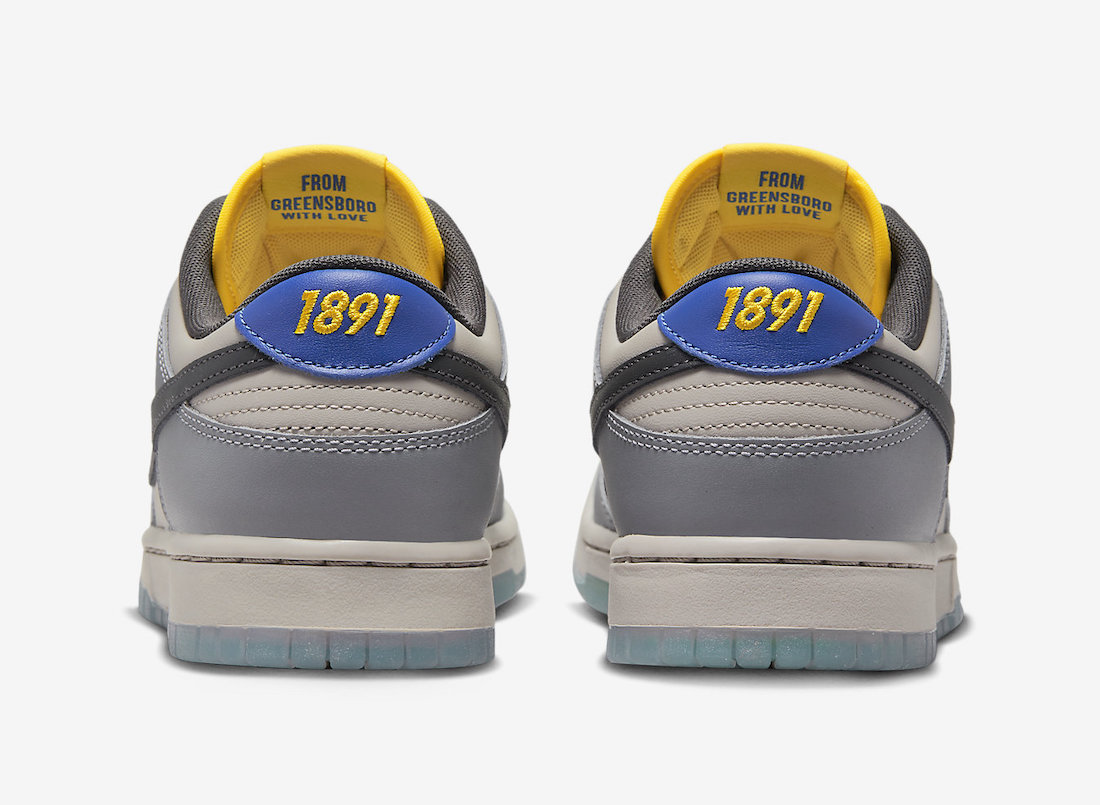 North Carolina AT Nike Dunk Low Ayantee DR6187-001 Release Date